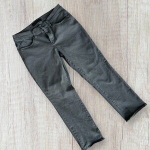 ROCK & REPUBLIC Olive Green Kendall Slim-Straight Leg Mid-Rise Jeans Size 10